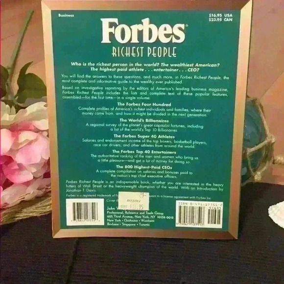 Forbes richest people book - Picture 2 of 3